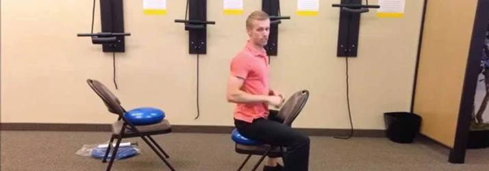 Chiropractor Maplewood MN Jason Schwietz Wobble Cushion